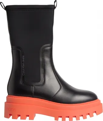 Produktbild von Calvin Klein Damen Stiefeletten YW0YW00742 BDS Farbe: Schwarz Größe: 38