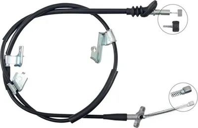 Produktbild von A.B.S. Handbremsseil Seilzug Feststellbremse für HONDA CIVIC VIII Stufenheck (FD, FA) Hinten Rechts K19028