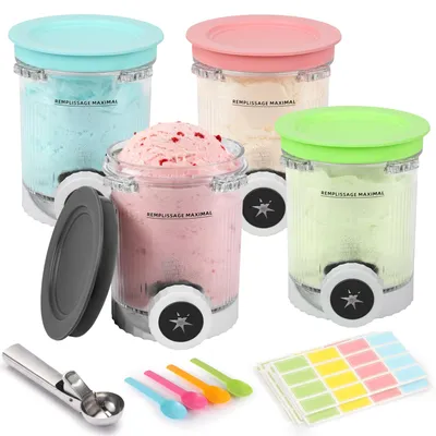 Creami Swirl Behälter 4er-Set, BPA-frei, für NC700/NC701