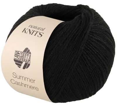 Produktbild von Lana Grossa - Summer Cashmere 0018 schwarz