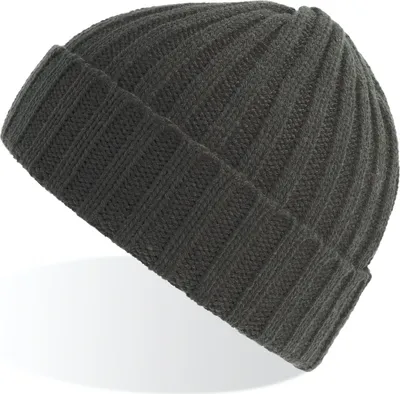 Produktbild von Atlantis SHORE | Shore Beanie, Fischer-Mütze im Vintage-Stil - Farbe: Dark Grey - Größe: One Size