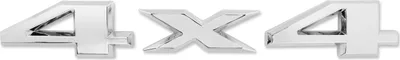 Obrázok produktu pre Samolepiaci odznak Autá 4x4 14,5x2,2 cm Strieborná
