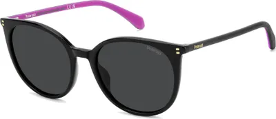 Image de Polaroid PLD 4208/S/X BLACK/GREY POLARIZED 55/18/140 Lunettes de soleil pour femmes