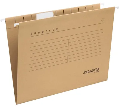 Produktbild von Hängemappe Euroflex Foolscap (nicht A4) braun