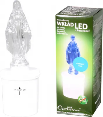 Image de Nohel Jardin Lampe de cimetière MARIE LED 270 jours d6x17cm