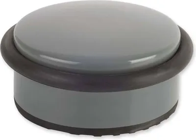 Produktbild von Türstopper Edelstahl grau 105 x 45 mm suki