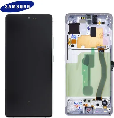 Produktbild von Samsung Galaxy S10 Lite G770F GH82-21672B LCD Display Touch Screen Prism Weiß