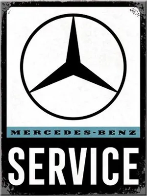 Produktbild von Nostalgic-Art - Magnet 6 x 8 cm - Mercedes-Benz - Service