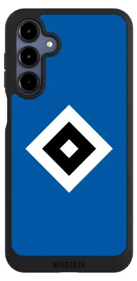 Produktbild von NIVOCASE Handyhülle für Samsung Galaxy A16 5G  Hülle NIVOpure Case Schwarz HSV Hamburger SV Logo
