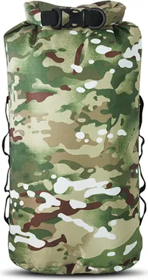 Produktbild von Wasserdichter Trockensack, leichter Outdoor-Sack mit Schultergurten zum Bootfahren, Kajakfahren, Wandern, Camping, Rafting, Angeln