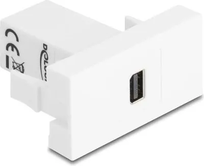 Produktbild von DeLOCK 90842, Mini DisplayPort, Männlich, Männlich, Gerade, Gerade, Weiß