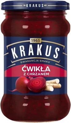 Zdjęcie produktu dla Krakus Ćwikła z Chrzanem 300 g