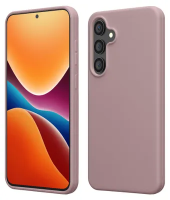 Immagine prodotto di Custodia per cellulare kwmobile per Samsung Galaxy S24 FE - Custodia in silicone - Ricarica wireless - Custodia protettiva in colore Nude Lilac