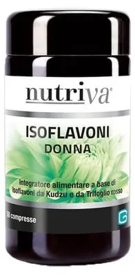 Produktbild von Nutriva Isoflavone Für Frauen, 50 Tabletten