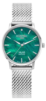 Produktbild von Roamer Armbanduhr Date Valais Ladies Interchangeable Box Set Green
