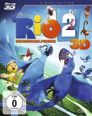 Produktbild von Rio 2 - Dschungelfieber (3D Vers.)