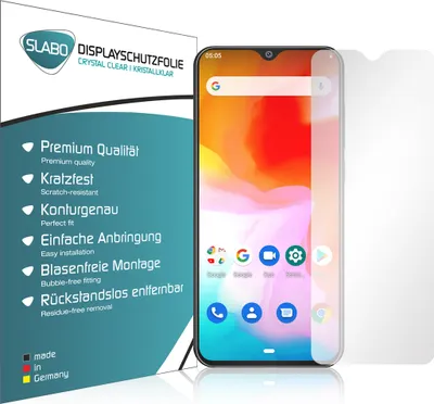 Produktbild von 4x Slabo Displayschutzfolie für Cubot P30 KLAR "Crystal Clear" (verkleinerte Folien) Displayfolie Schutzfolie Folie
