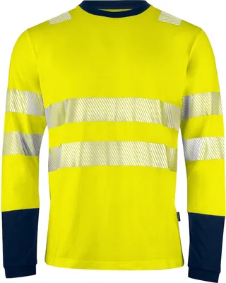 Produktbild von Projob 6014 Langarmshirt EN ISO 20471 Klasse 3/2