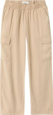 Produktbild von NAME IT Bequeme Mädchen Cargo Hose Stretch Denim Baggy Pants NKFBELLA  Größe: 122