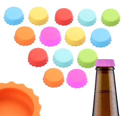 Productafbeelding van Flesdop - Herbruikbare dop voor bierflessen - 14 stuks