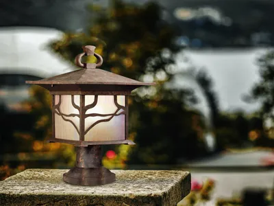 Produktbild von LED Wegbeleuchtung Gartenlaterne, Gehwegleuchten Terrassenbeleuchtung Außenlicht