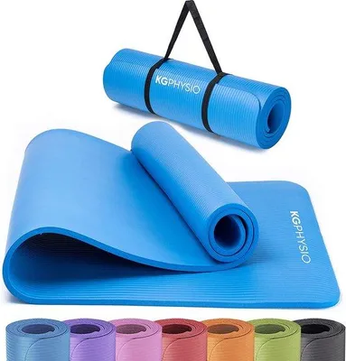 Immagine prodotto di Tappetino da yoga antiscivolo per fitness 183x60 cm blu