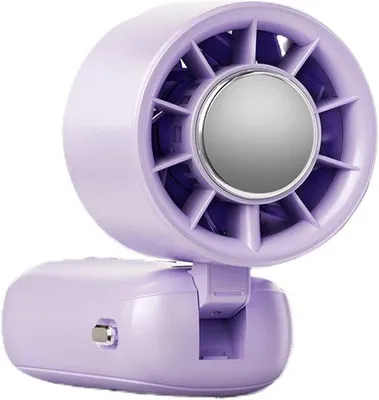 Image de Ventilateur portable compact - Ventilateur de voyage rechargeable par USB - Pour la randonnée, le camping et la pêche