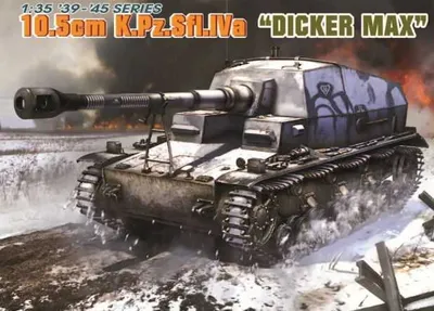 Obrázok produktu pre Model Kit military 6979 - 10.5cm K.Pz.Sfl.Iva "Dicker Max" (1:35)