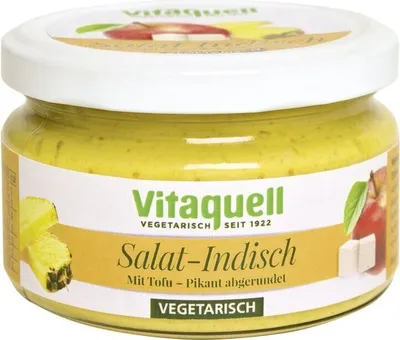 Produktbild von Vitaquell Tofu-Salat Indisch vegetarisch 200g