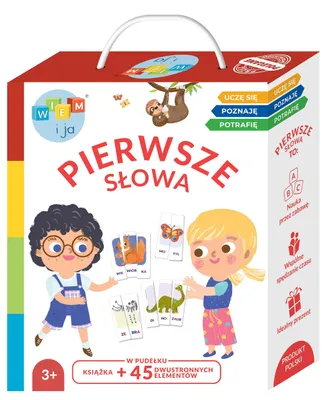 Zdjęcie produktu dla Pierwsze słowa Uczę się poznaję potrafię - Wiem i ja
