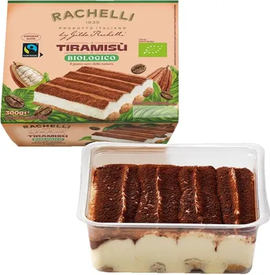 Produktbild von FAIR TRADE  TIRAMISU DESSERT 300 g - GILDO RACHELLI