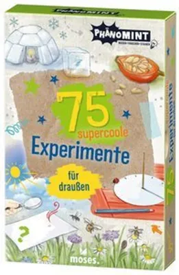 Immagine prodotto di moses 75 supercoole Experimente für draußen