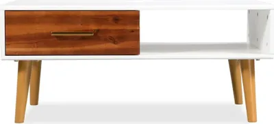 Produktbild von vidaXL Couchtisch Massivholz Akazie 90x50x40 cm