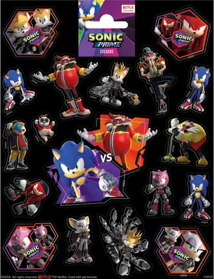 Produktbild von Totum-Aufkleberblatt Sonic