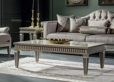 Image de Table basse blanche Table d'appoint Table basse Design Tables de salon élégantes Nouveau