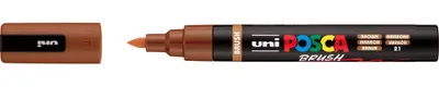 Produktbild von POSCA Pigmentmarker PC-5BR BRUSH braun