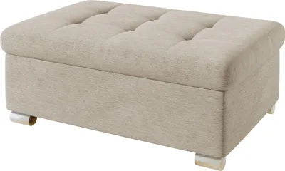 Produktbild von MIRJAN24 Polsterhocker Niko Groß, Stilvoll Sitzhocker vom Hersteller, Moderne Hocker (Farbe: Nazar 225.02)