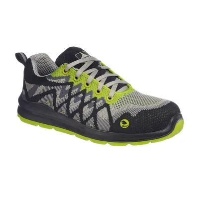 Immagine prodotto di Portwest FC08 Portwest Compositelite Perforated Safety Trainer S1P Nero/Giallo Taglia 39