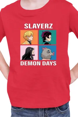 Obrázek produktu pro Dětské Triko Japan Manga Anime Comics Animation Demon Anime Slayer All Slayerz, 7-8 Jahr - 128 / Červené