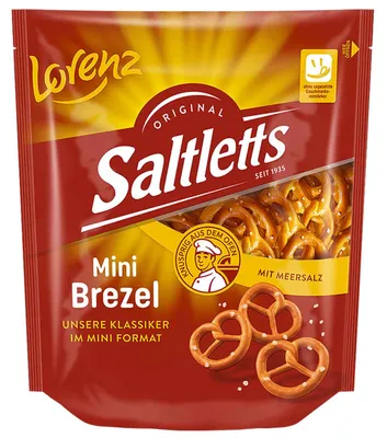 Image de Saltletts Mini Brezel 150g