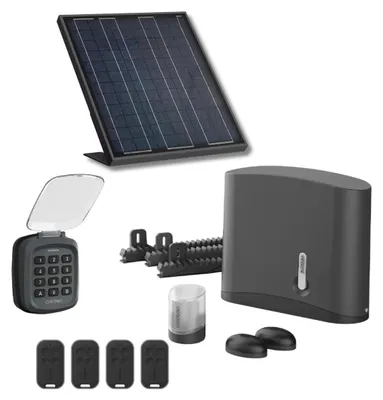 Produktbild von Solarantrieb mit Avidsen Zenia Digicode für 4 m Schiebetor