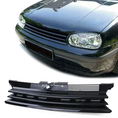 Kühlergrill Sportgrill Grill ohne Emblem für VW Golf 4 IV 1997-2003 – Produktansicht