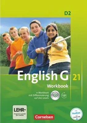 Produktbild von English G 21. Ausgabe D 2. Workbook mit e-Workbook und Audios Online