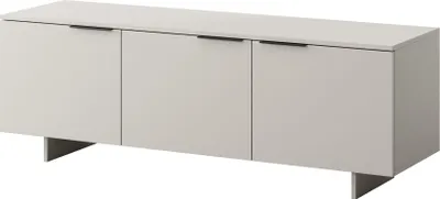 Produktbild von Furniture24 Fernsehschrank Alma 3D Tv-Kommode 150X55X42 Cm 3 Türiger Lowboard Kaschmir