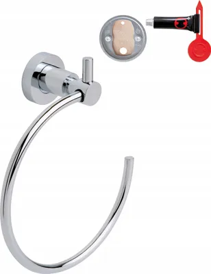 Produktbild von tesa Badezimmer-Handtuchhalter OHNE BOHREN