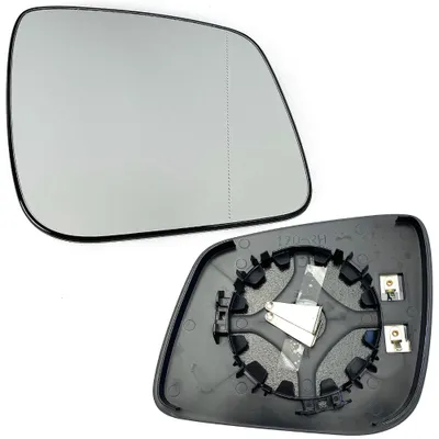 Produktbild von BILMAX Rechts Außenspiegelglas Ersatz für Mercedes Benz W169, W245 2008-2011 Beheizbar, mit Trägerplatte (Beifahrerseite)