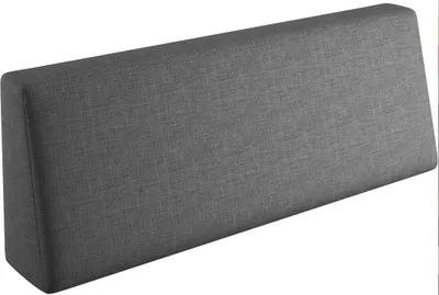 Produktbild von sunnypillow Palettenkissen mit abnehmbarem Bezug Rückenkissen 120x40x20/10cm Anthrazit