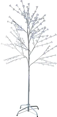 Image de Arbre MagicHome Cherry Tree, 180 cm, blanc, LED blanc froid, 230 V, IP44, exterieur