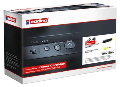 Produktbild von Edding Toner für Kyocera TK-5140Y EcosysM6030CDN M6130CDN M6530CDN P6130CDN