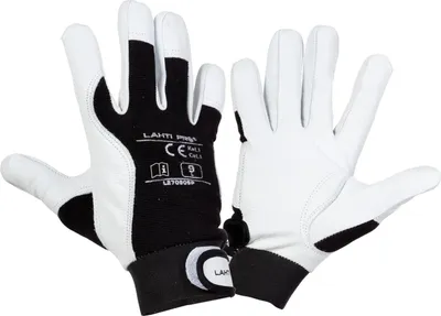 Obrázok produktu pre Schwarze Ziegenlederhandschuhe L270808P, Karte, "8", Ce, Lahti